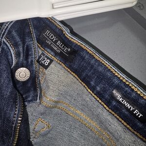 Judy Blue Men's Skinny Jeans - Indigo